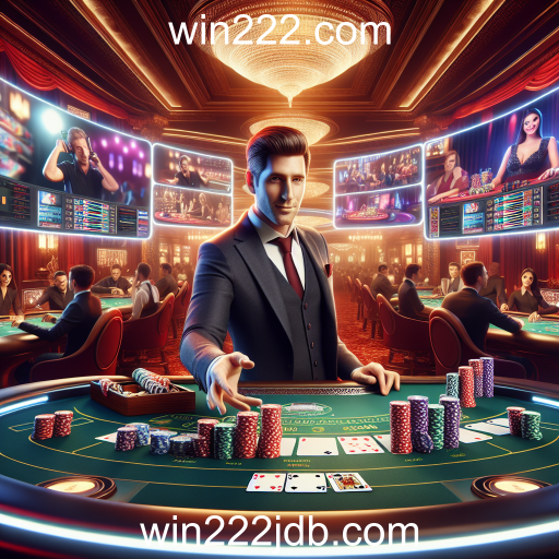 Viva a Emoção do Cassino Ao Vivo no Win222.com